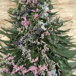 Guirnaldas naturales Limonium (1 m lineal)