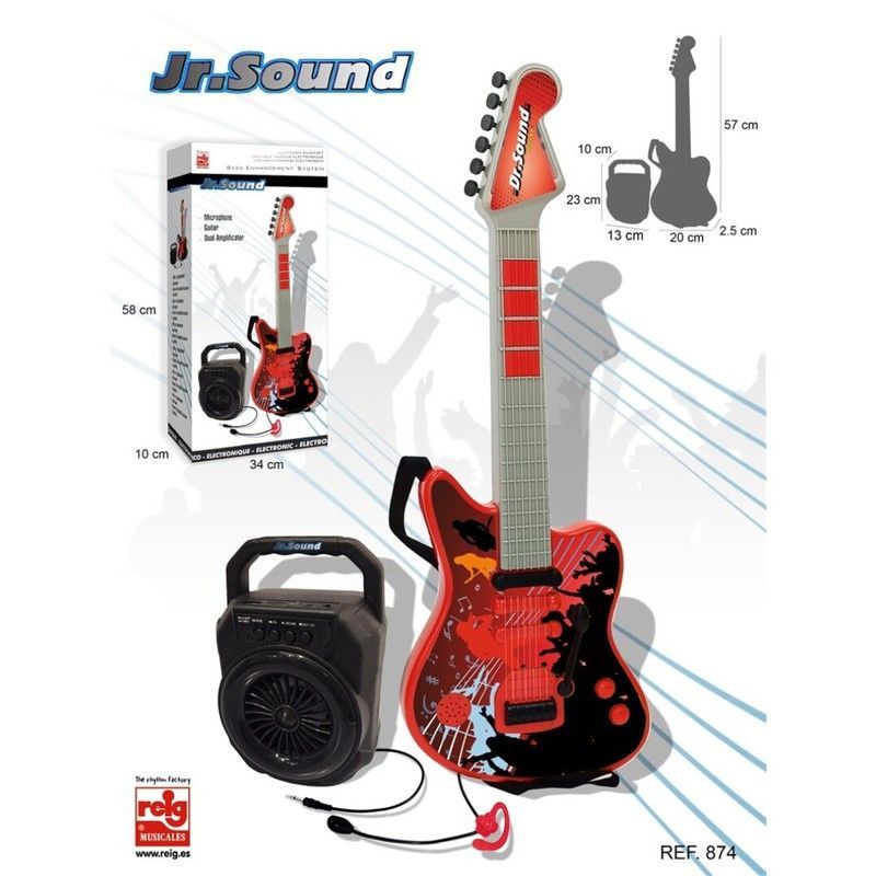 GUITARRA ELECT+BAFLE REAL C/BLUETOOH