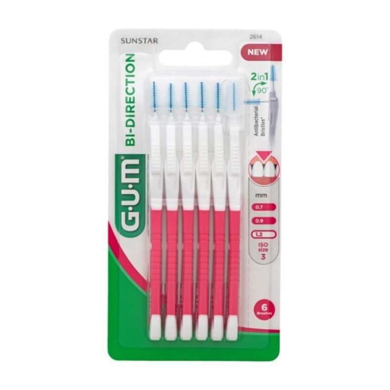 Gum Cepillo Interdental Bi-Direccional 1.2mm