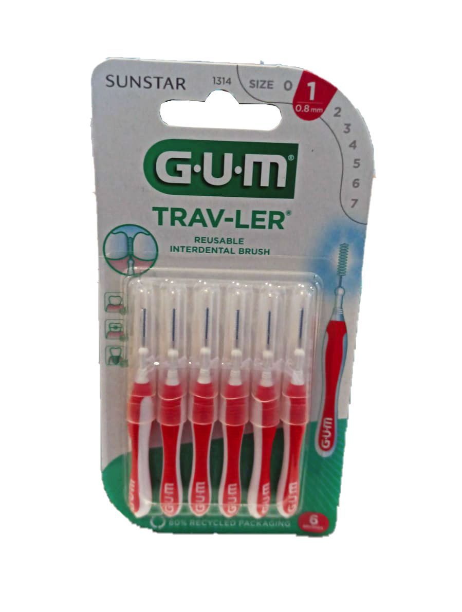 Gum interdental Trav-ler talla 0 0.8mm ISO 1