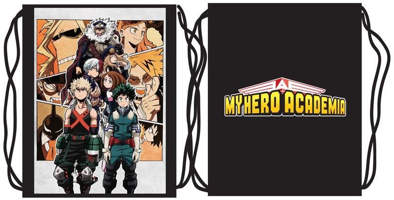 GYMSACK MY HERO ACADEMY MULTIPERSONAJE
