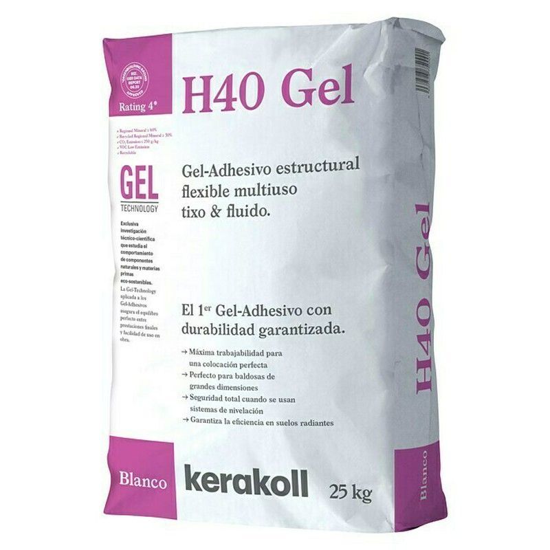 H40 Gel blanco 20kg Kerakoll