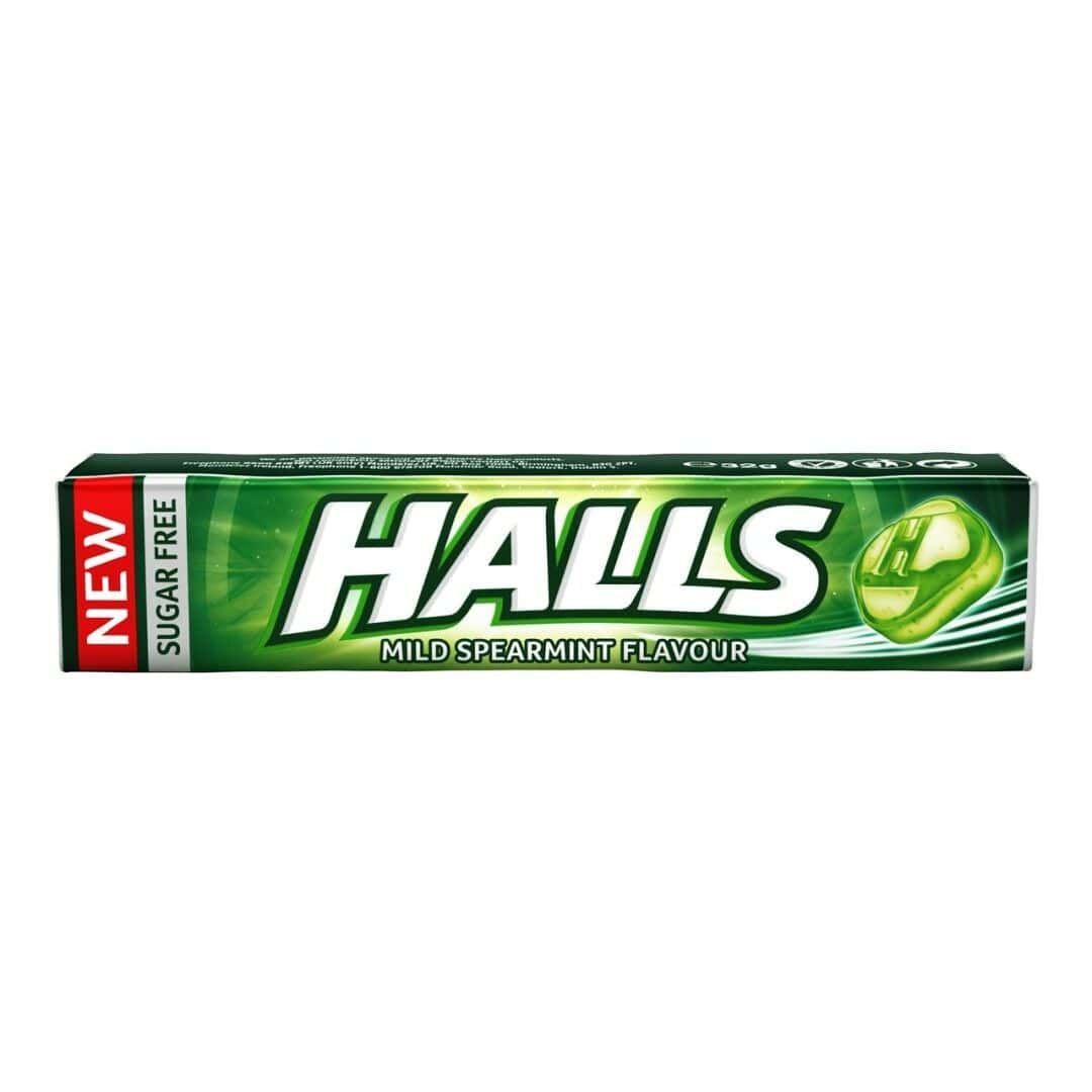 Halls hierbabuena sin Azúcar