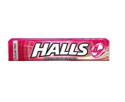 Halls sabor Sandia Sin Azúcar (32 gramos) 20 unidades