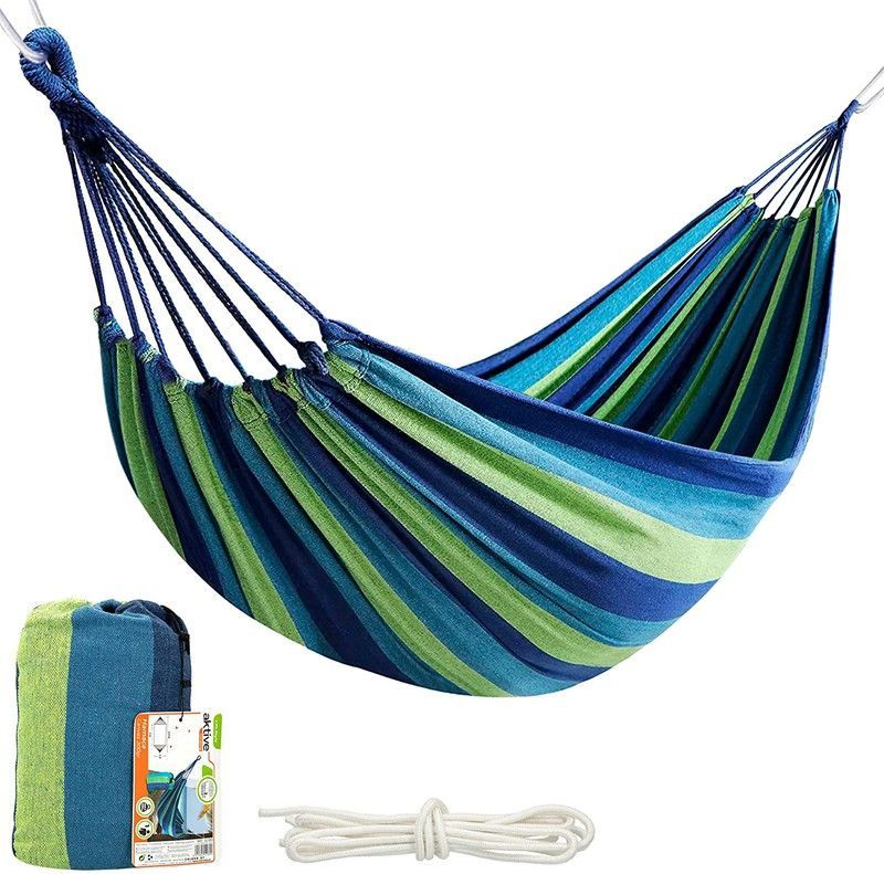 Hamaca de Algodón para jardín Aktive