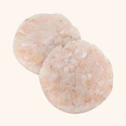 Hamburguesas de Sepia con gambas.  2 unidades