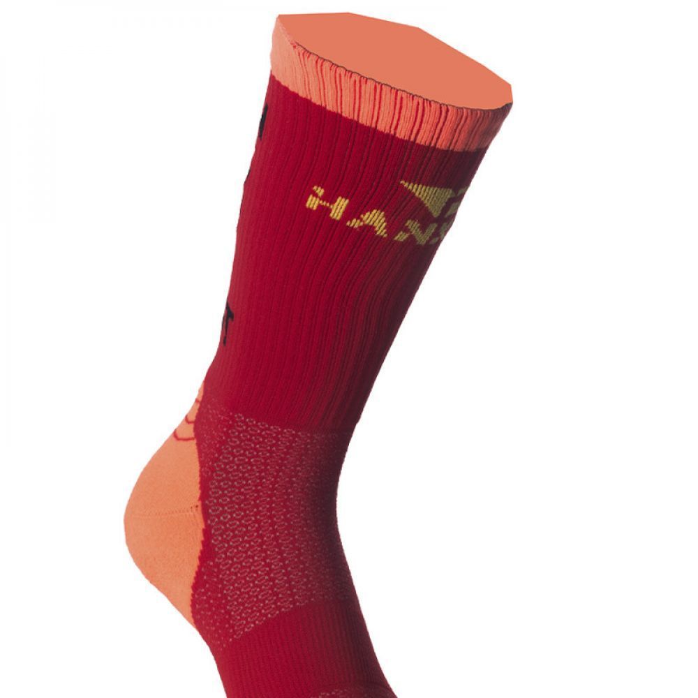 Hanker Calcetín RUN Rojo