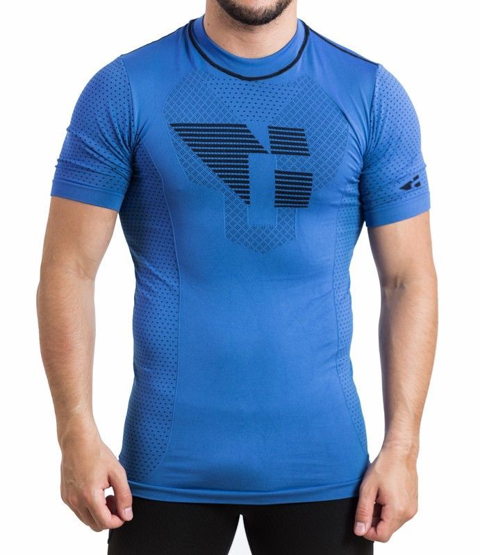 Hanker camiseta termica m/corta YOD Azul