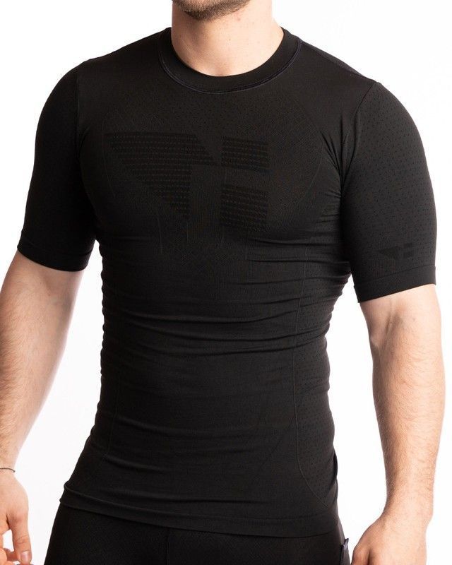 Hanker camiseta termica m/corta YOD Negro