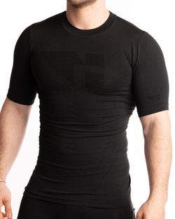 Hanker camiseta termica m/corta YOD Negro