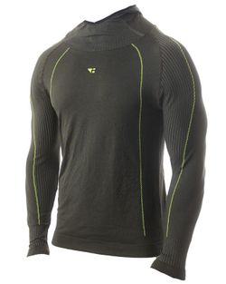 Hanker camiseta termica m/larga con capucha LUTSEL kaky