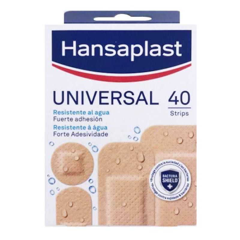 Hansaplast Universal Resistente al Agua Tiritas 40uds