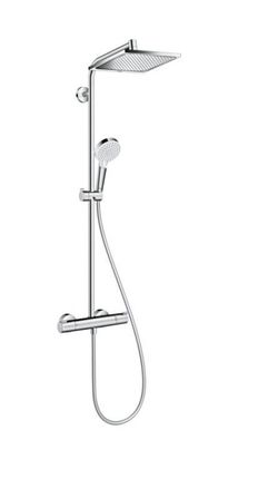 Hansgrohe Crometta E Showerpipe 240 con termostato