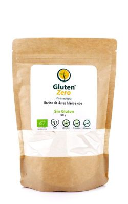 Harina Arroz Blanco Sin Gluten 500G Gluten Zero