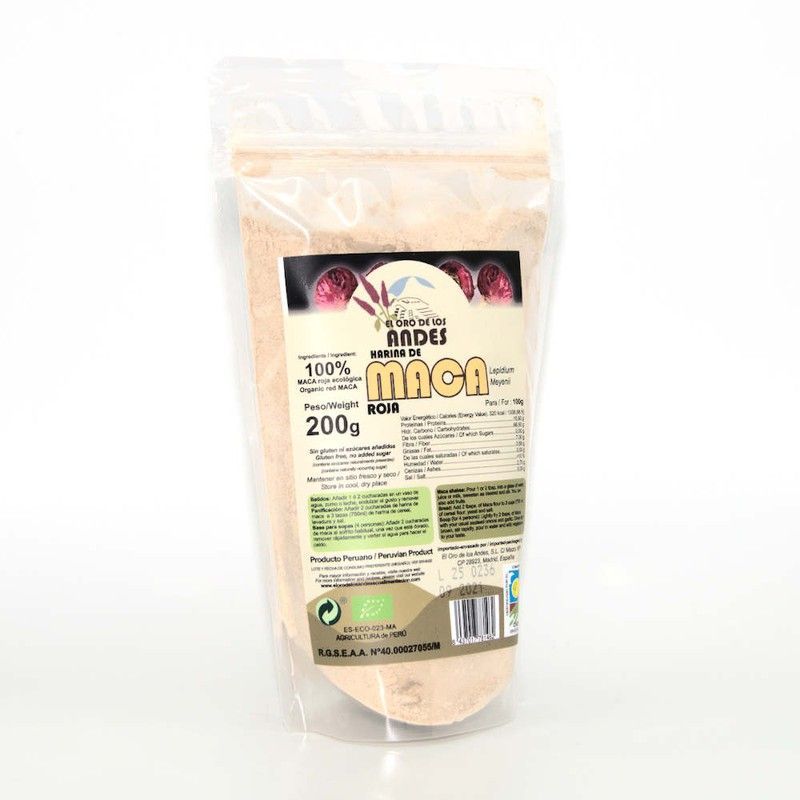 Harina De Maca Roja 100% 200g