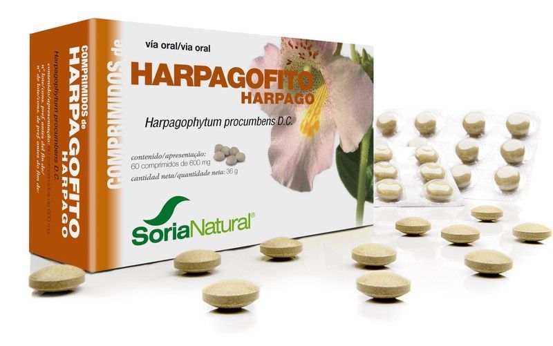 Harpagofito 600mg 60 Comprimidos Soria Natural