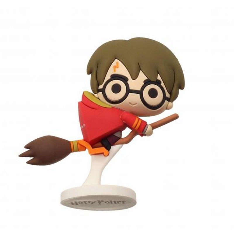 Harry Potter – Figura con Escoba – 7,6 cm
