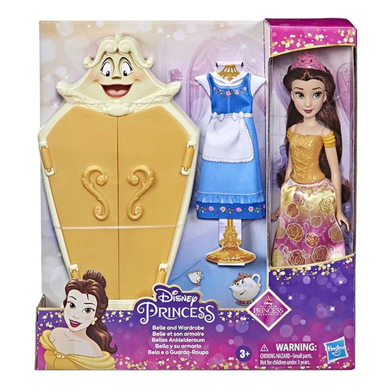 Hasbro Disney Princesa Bella y su armario