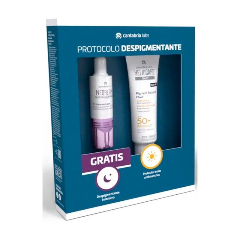 Heliocare 360 despigmentante Pigment solution fluid + Neoretin Discrom Control 10ml