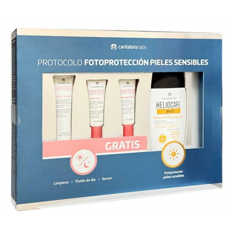Heliocare 360º Mineral Tolerance Fluid + muestras Skin Resist