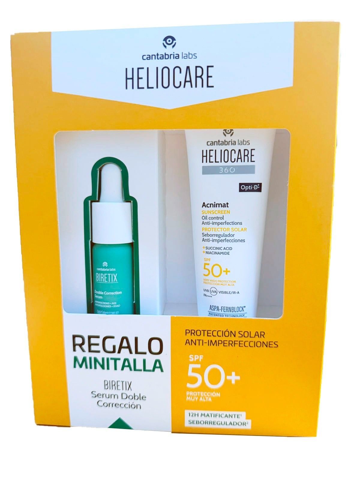 Heliocare pack 360º protección solar anti-imperfecciones