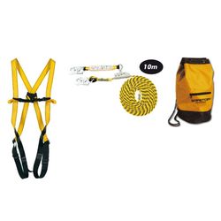HELKA 71/10, kit con arnés 80071B+81231 (10 m)+80122