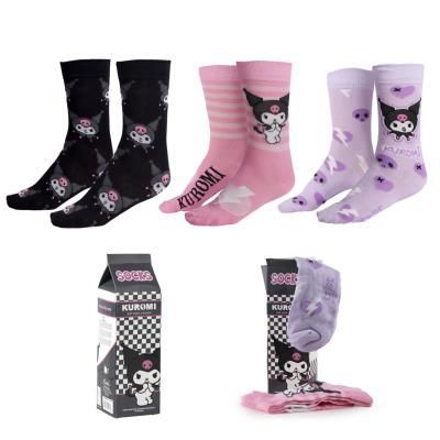 Hello Kitty Kuromi Calcetines Pack3 3046