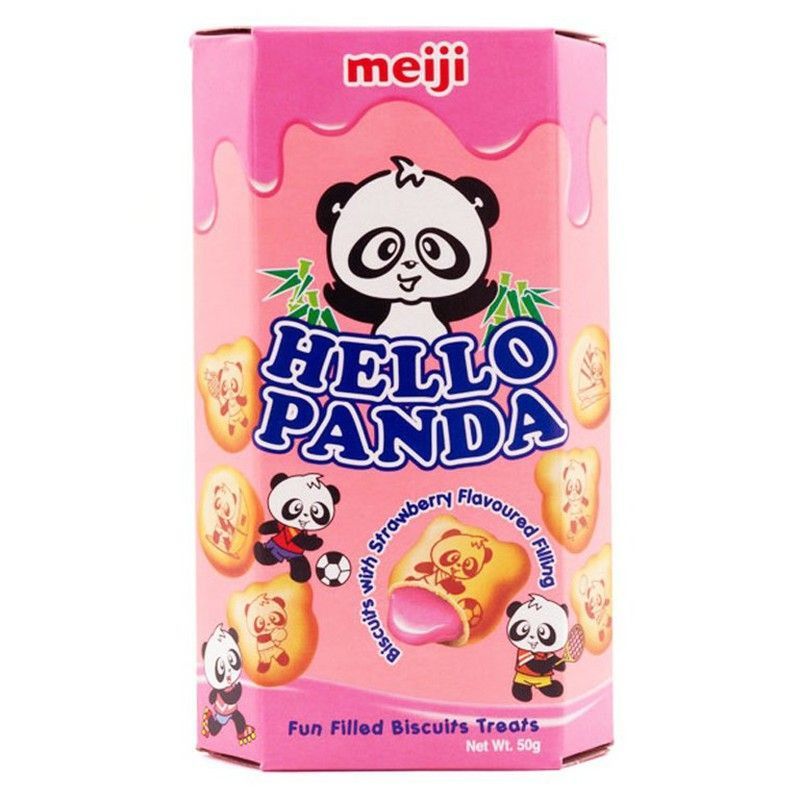 Hello Panda Fresa 10Uds