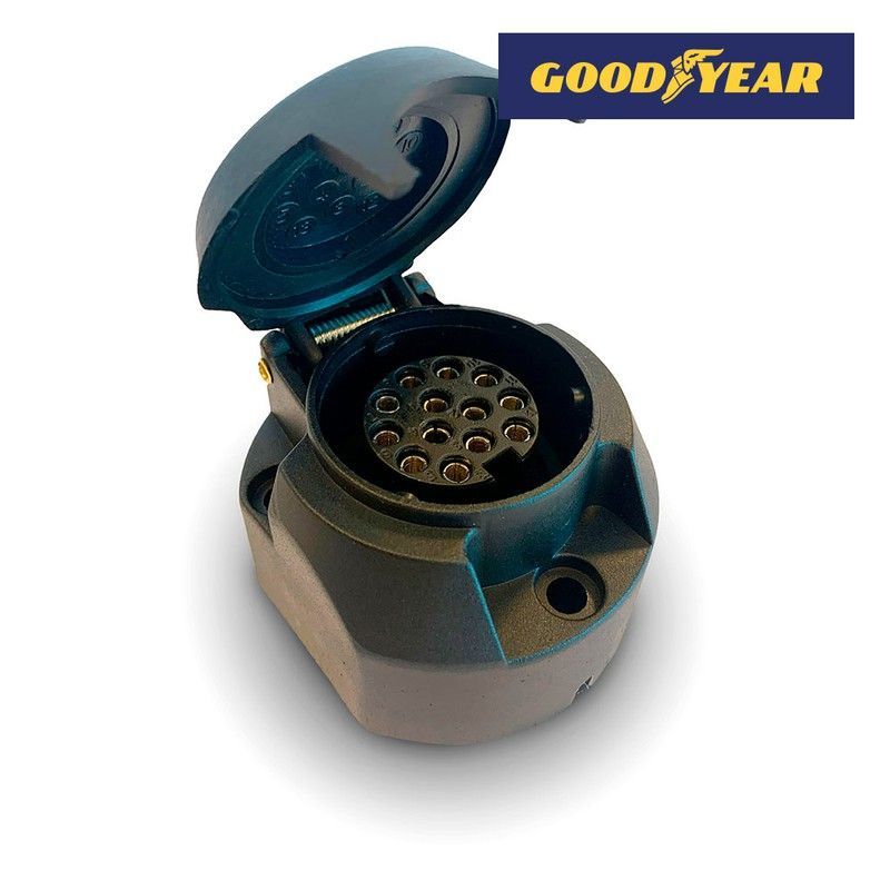 Hembra Conexion Remolque Plastico 13 Polos Goodyear