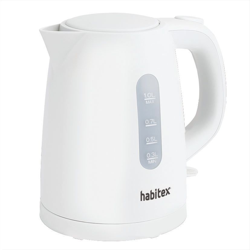 Hervidor Agua 1 L Blanco Habitex