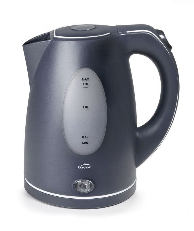 Hervidor Agua Gris Lacor 1,3 litros 2200 W
