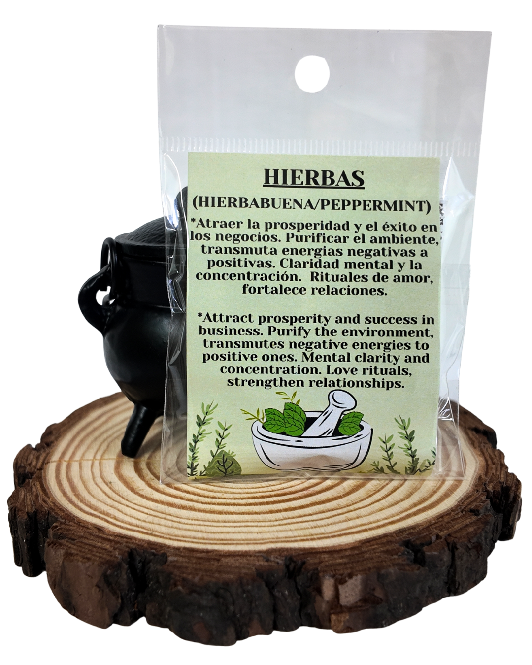 Hierbas de Hierbabuena – Atracción Positiva y Claridad