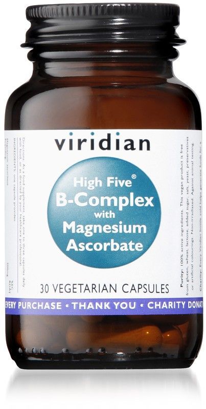High Five B-Complex Con Ascorbato Mg 30 Vcaps