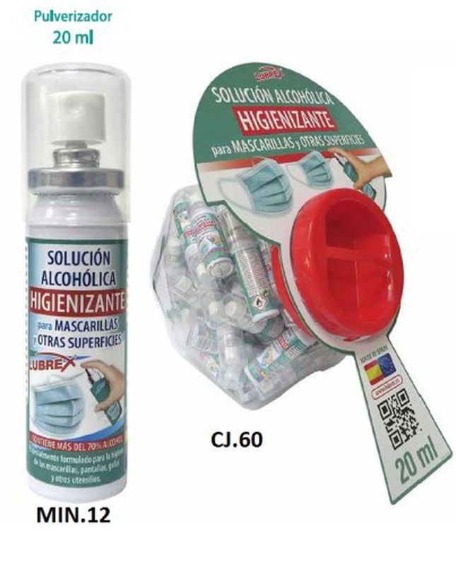 Higienizante Mascarillas Pulv. 17Ml.