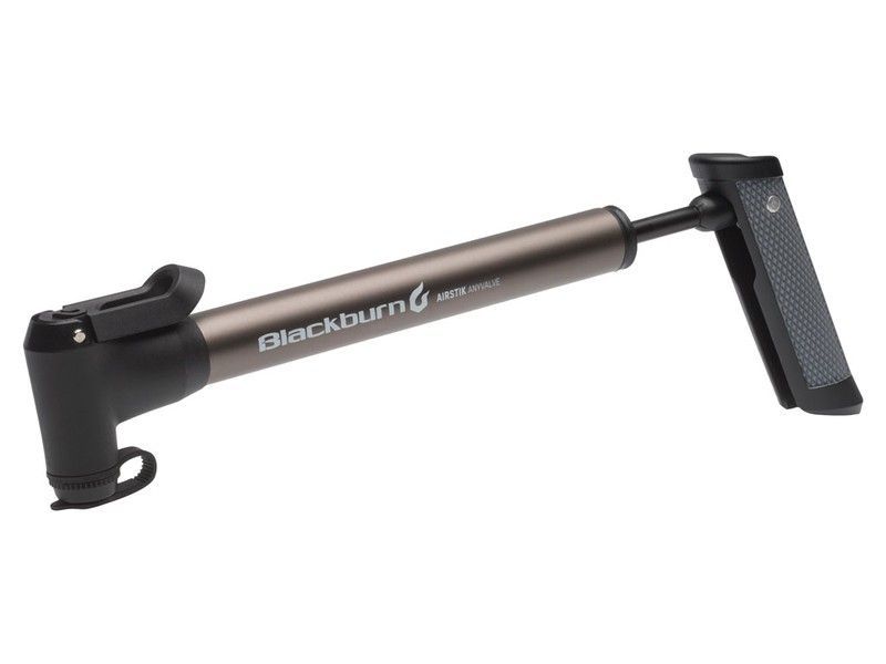 🔧✨ Hinchador de Mano Blackburn Airstick Anyvalve Pewter | Inflado Rápido y Eficiente para Todas las Válvulas