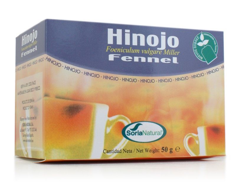 Hinojo Infusión Caja 20 Filtros Soria Natural