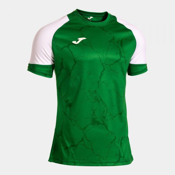 Hispa V Short Sleeve T-Shirt Green White