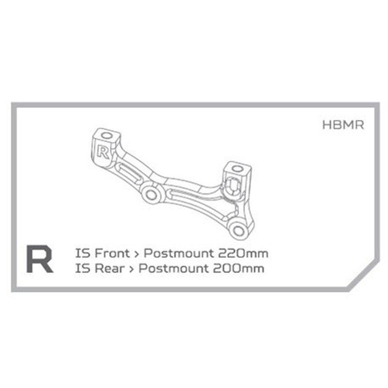 Ho-adaptador r post a is negro.