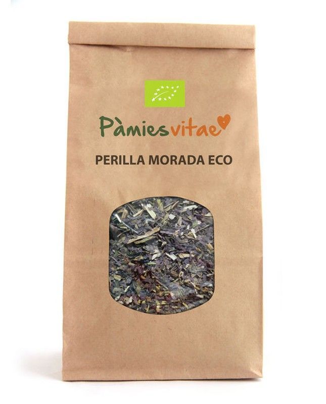 Hoja De Perilla Morada ECO Para Infusión 100gr 🌱 Pamies Vitae