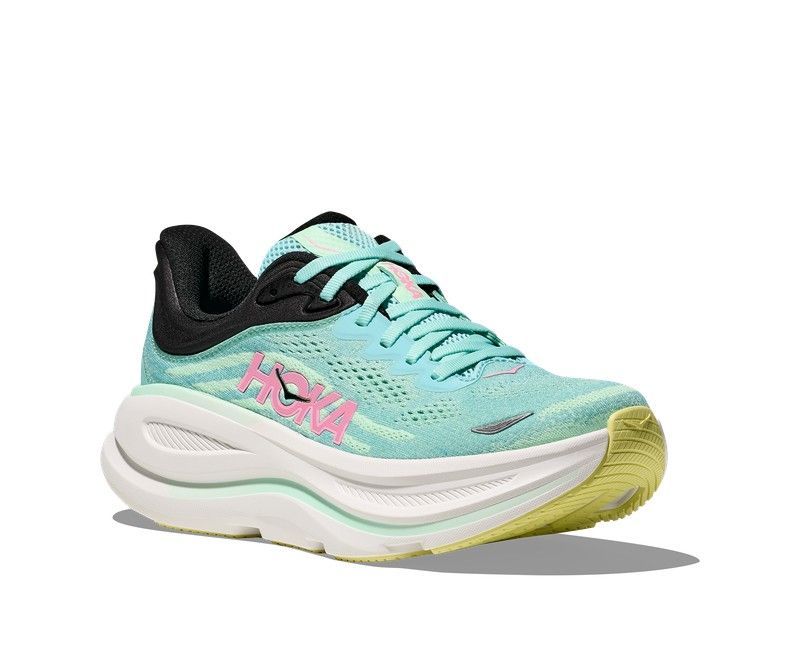 Hoka Bondi 9 Mujer - Blue Spark