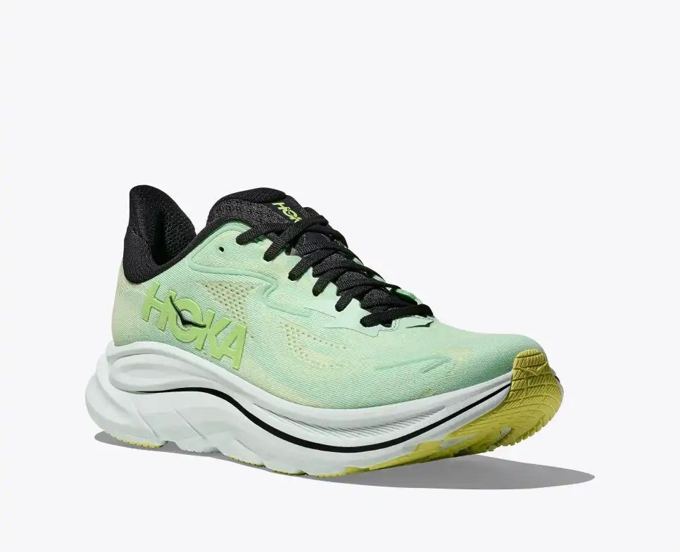 Hoka CLIFTON 10 Hombre Mint Flourite Spar