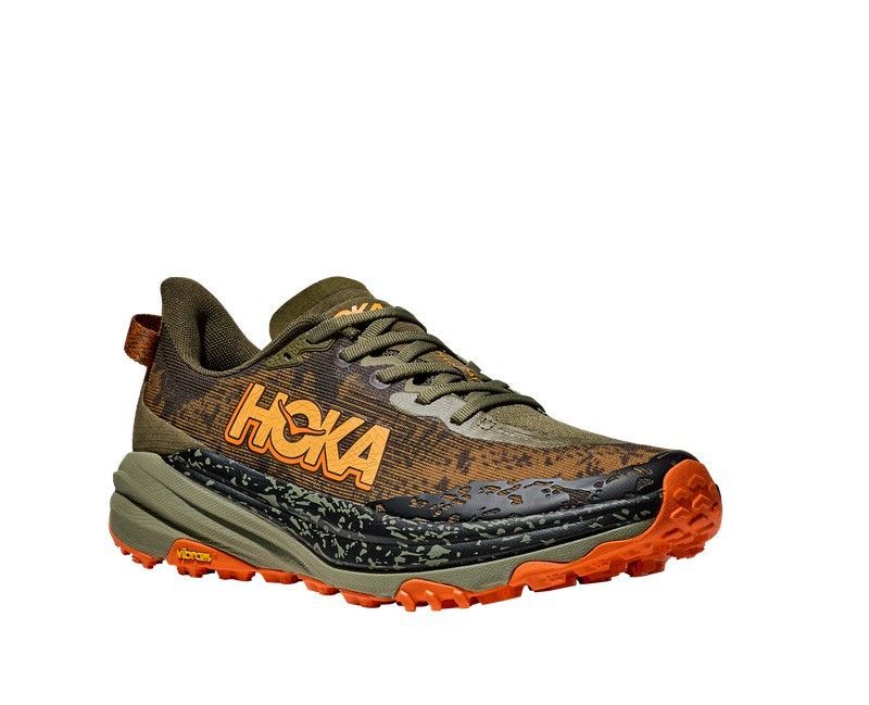Hoka SPEEDGOAT 6 Hombre antique olive / squash