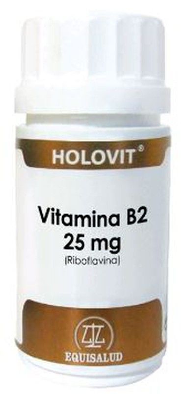 Holovit Vitamina B2 25 Mg 50 Caps