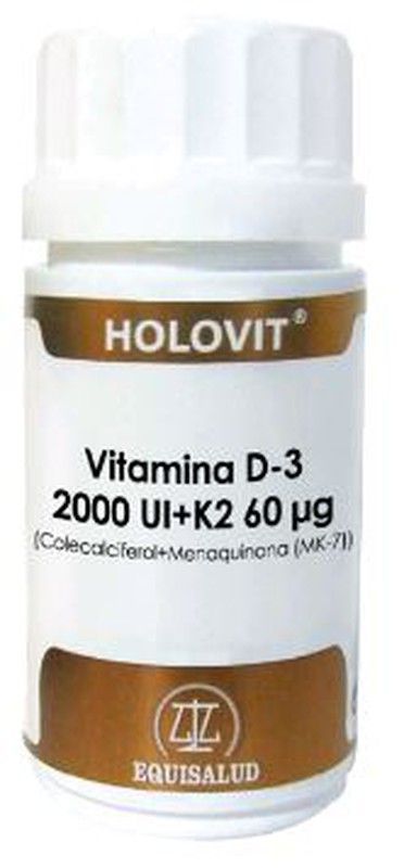 Holovit Vitamina D3 2.000 Ui + K2 60 Ug   50 Cap