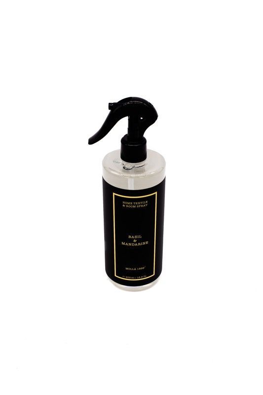 Home Textil Spray 500ml. Basil & Mandarin. Colección Boutique CERERIA MOLLA 1899