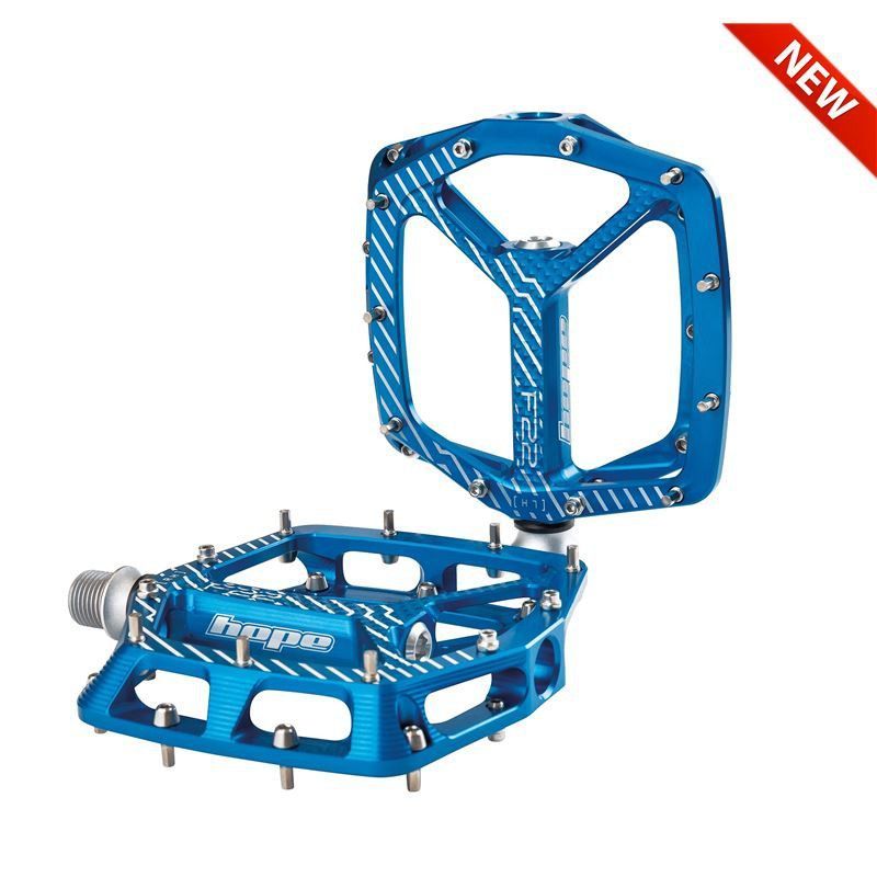 HOPE PEDALES AZUL PLATAFORMA F22