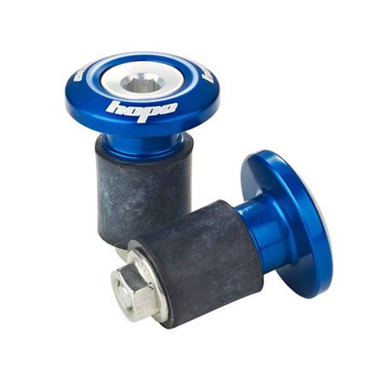 Hope Tapones Manillar Mtb Azules