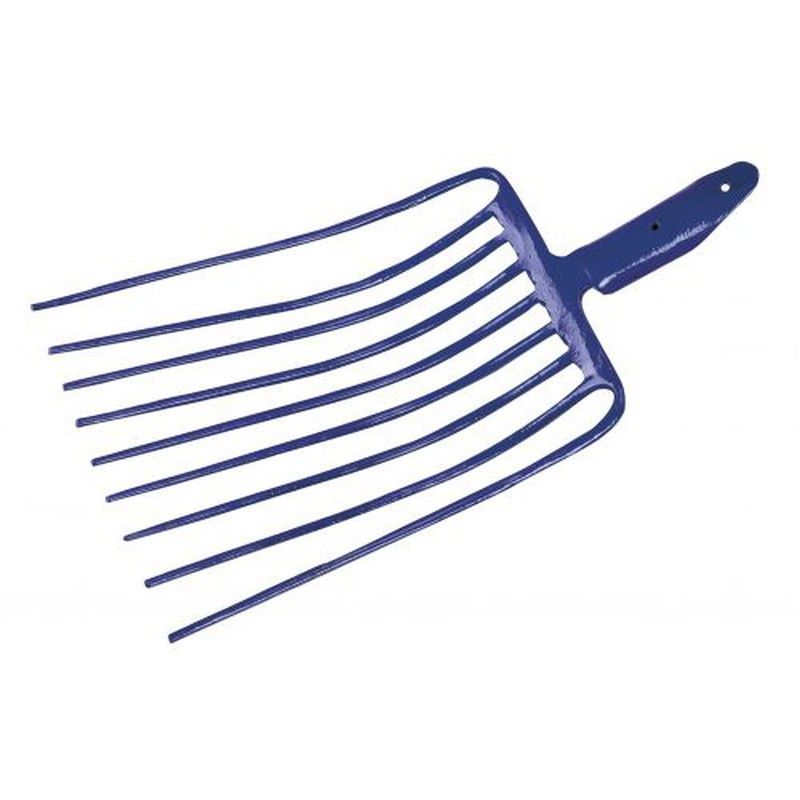 Horca Metálica De 9 Dientes Para Piedra Y graba ALYCO, De Medidas 500x270x70 Milimetros, Referencia 198550