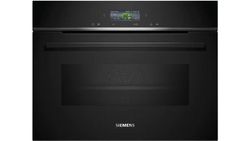 Horno compacto con microondas SIEMENS CM724G1B1 IQ700 60 x 45 cm Negro