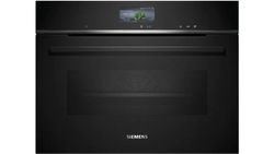 Horno compacto con vapor SIEMENS CS736G1B1 IQ700 60 x 45 cm Negro